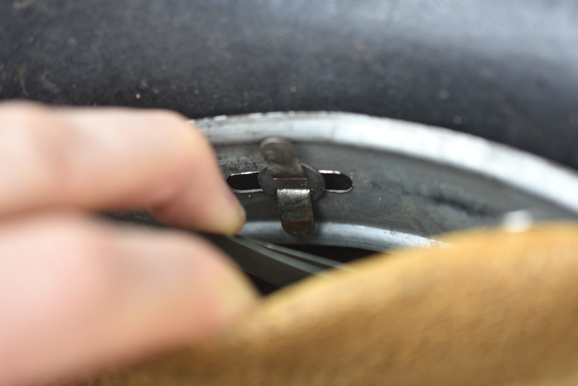 M42 Luftwaffe single decal steel helmet ET66 1942 — image 28