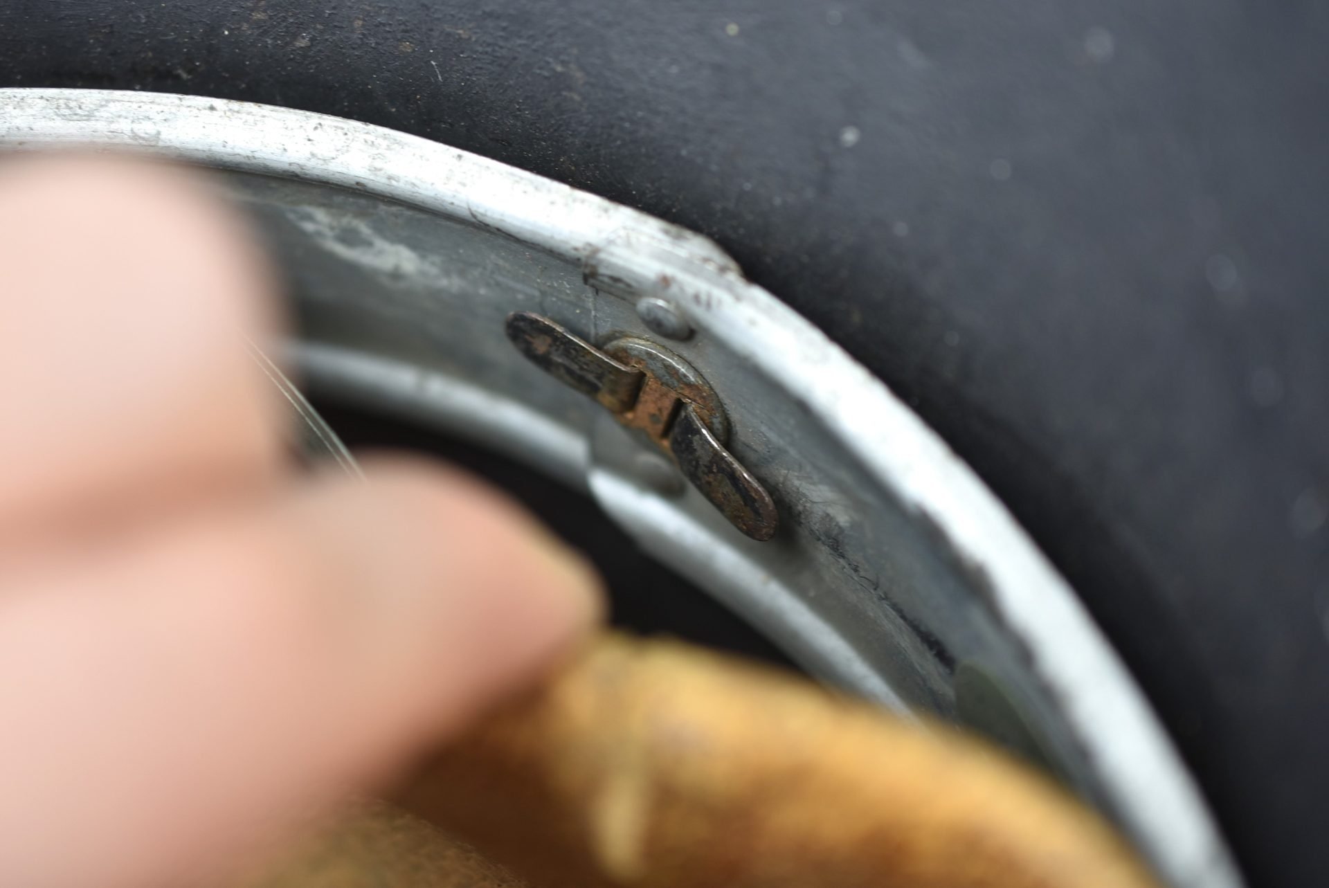 M42 Luftwaffe single decal steel helmet ET66 1942 — image 30