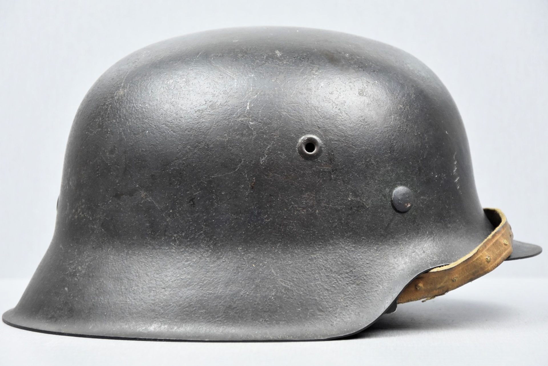 M42 Luftwaffe single decal steel helmet ET66 1942 — image 4