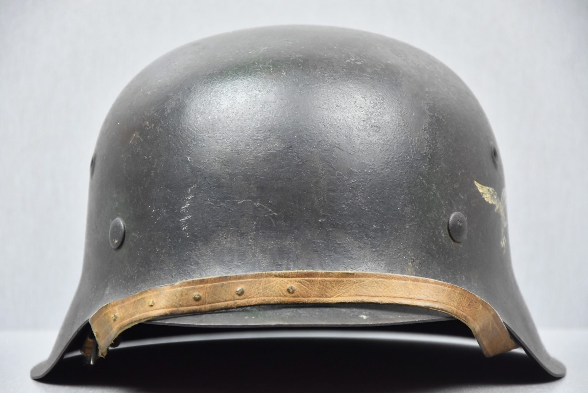 M42 Luftwaffe single decal steel helmet ET66 1942 — image 5