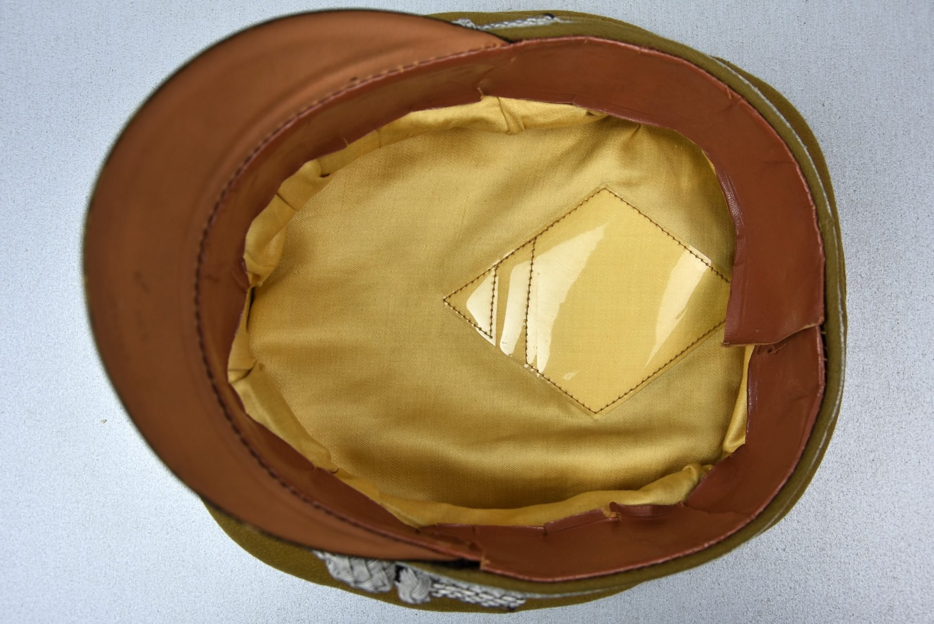 Hitlerjugend leader officer visor cap with RZM label — image 13