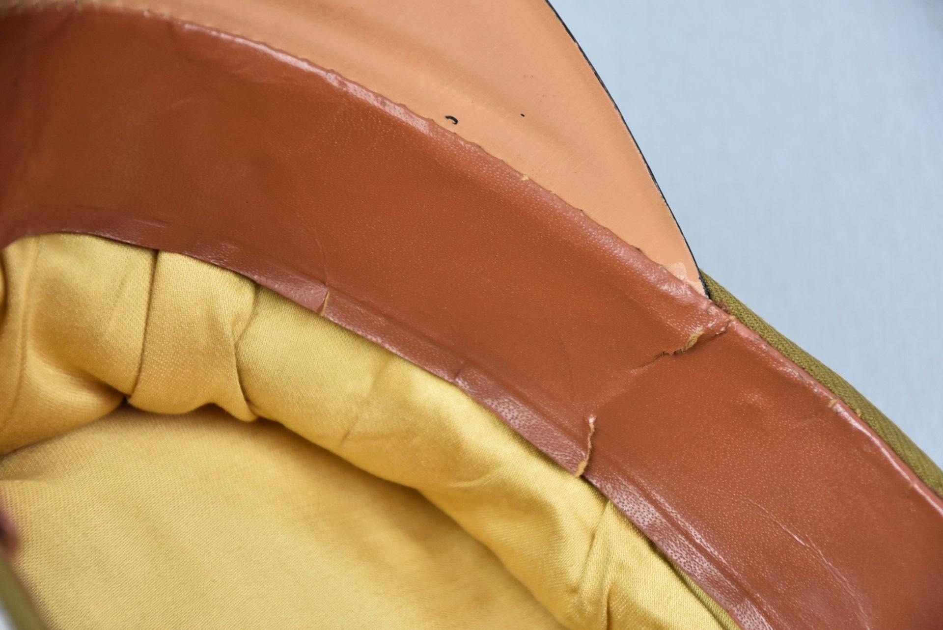 Hitlerjugend leader officer visor cap with RZM label — image 15