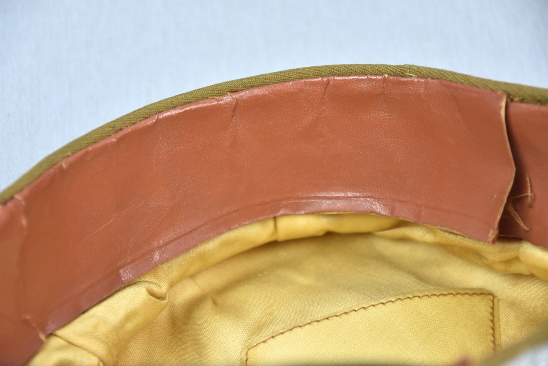 Hitlerjugend leader officer visor cap with RZM label — image 16