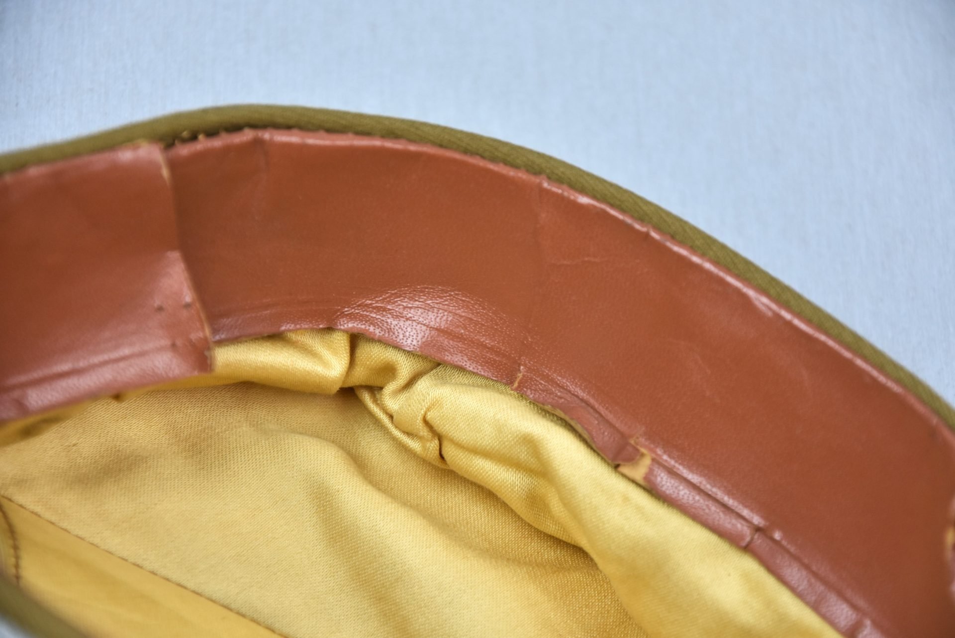 Hitlerjugend leader officer visor cap with RZM label — image 17