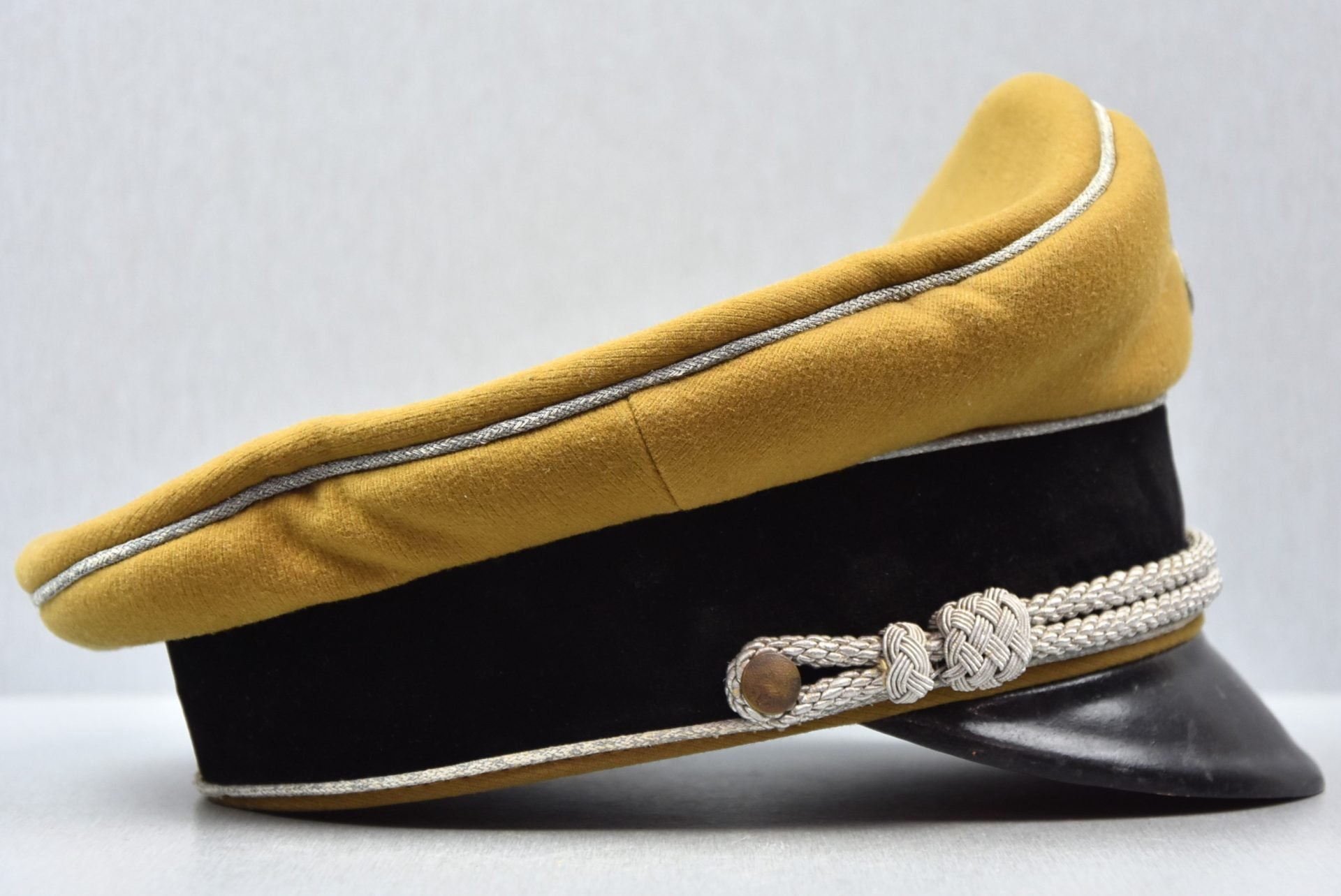 Hitlerjugend leader officer visor cap with RZM label — image 4