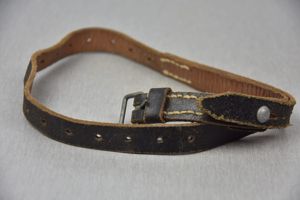 Wehrmacht leather equipment strap 'Mantelriem'