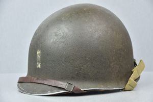 WW2 US M1 lieutenant fixed bale steel helmet by McCord …