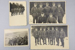 Wehrmacht 'Kroatische Legion' picture grouping