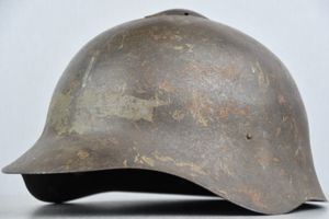 Ex-Luftschutz Russian M36 Soviet 'SSh-36' combat steel helmet