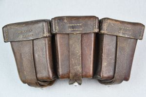 RARE Luftwaffe K98 brown ammunition pouch by L. Ritgen 1936 …