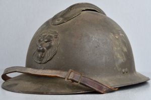 WW2 M31 Belgian Adrian helmet by Fonson
