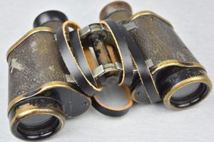 Early Wehrmacht 6×30 'Dienstglas' binoculars by Hensoldt Wetzlar