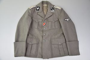 Waffen-SS Officers tailor made tunic for 'Hauptsturmführer'