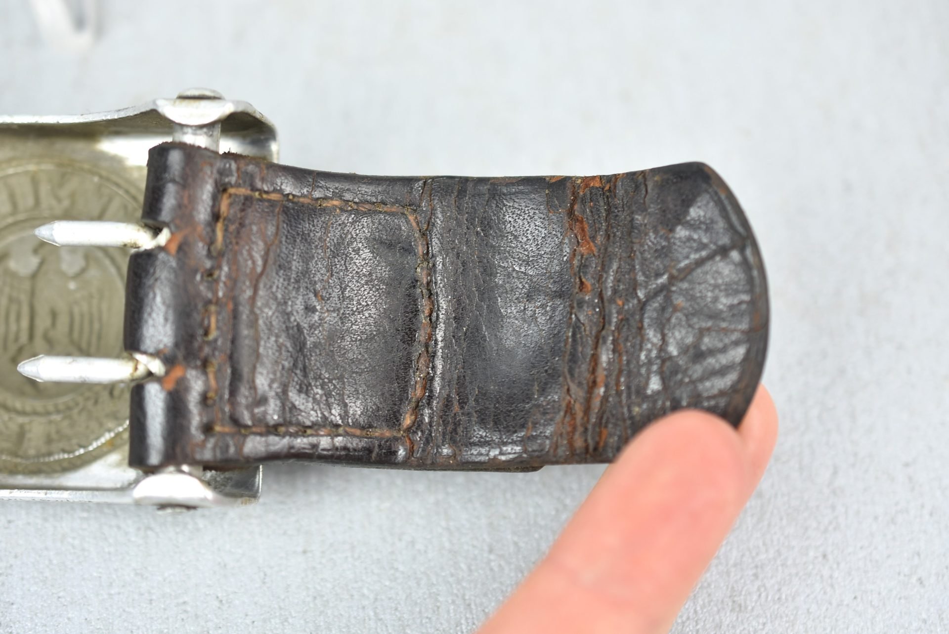 Army (Heer) aluminum belt buckle by E. Schneider 1938 — image 8