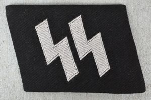 Waffen-SS 'BeVo' collar tab