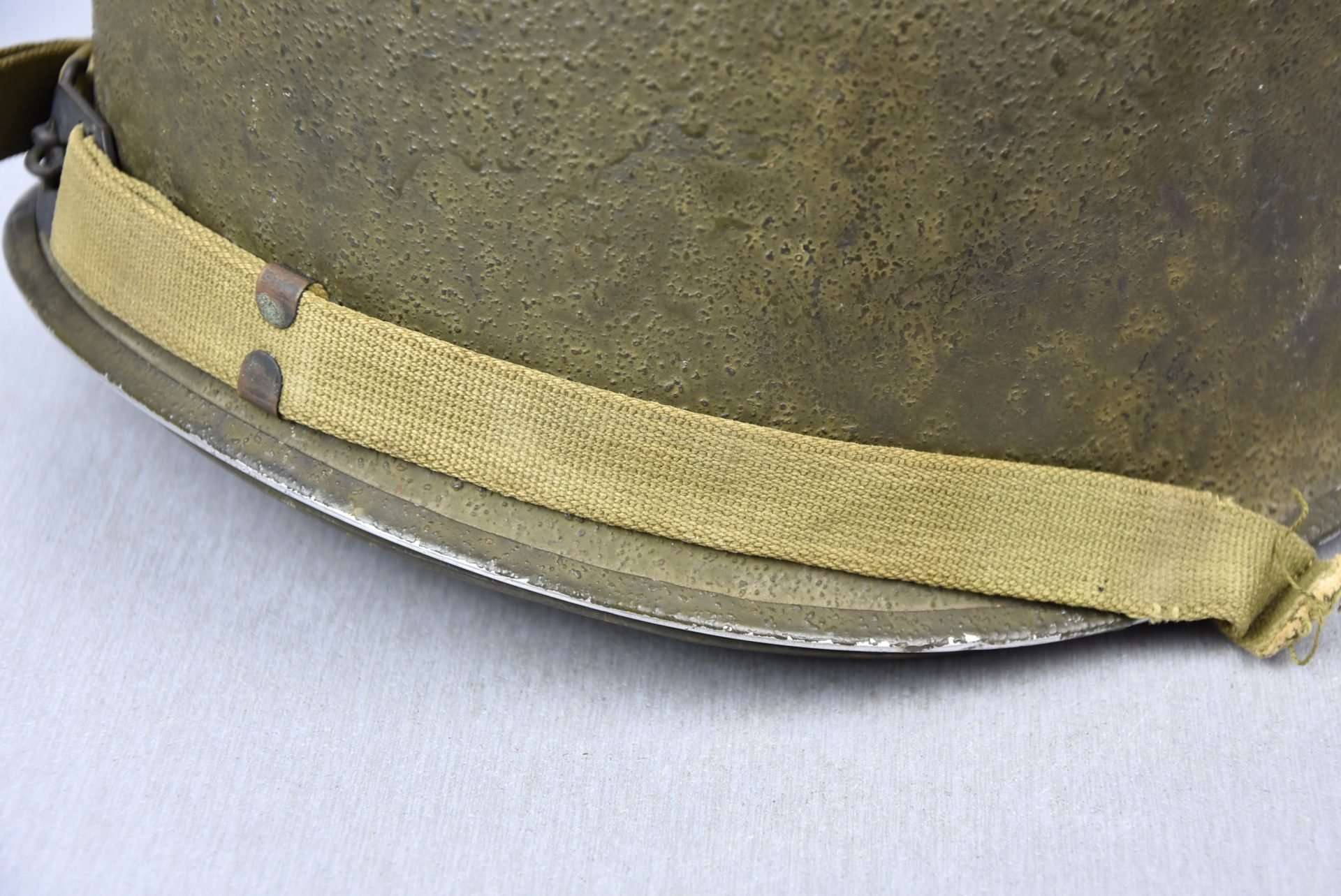 WW2 M1 Polish Airforce american steel helmet with Westinghouse liner — image 10