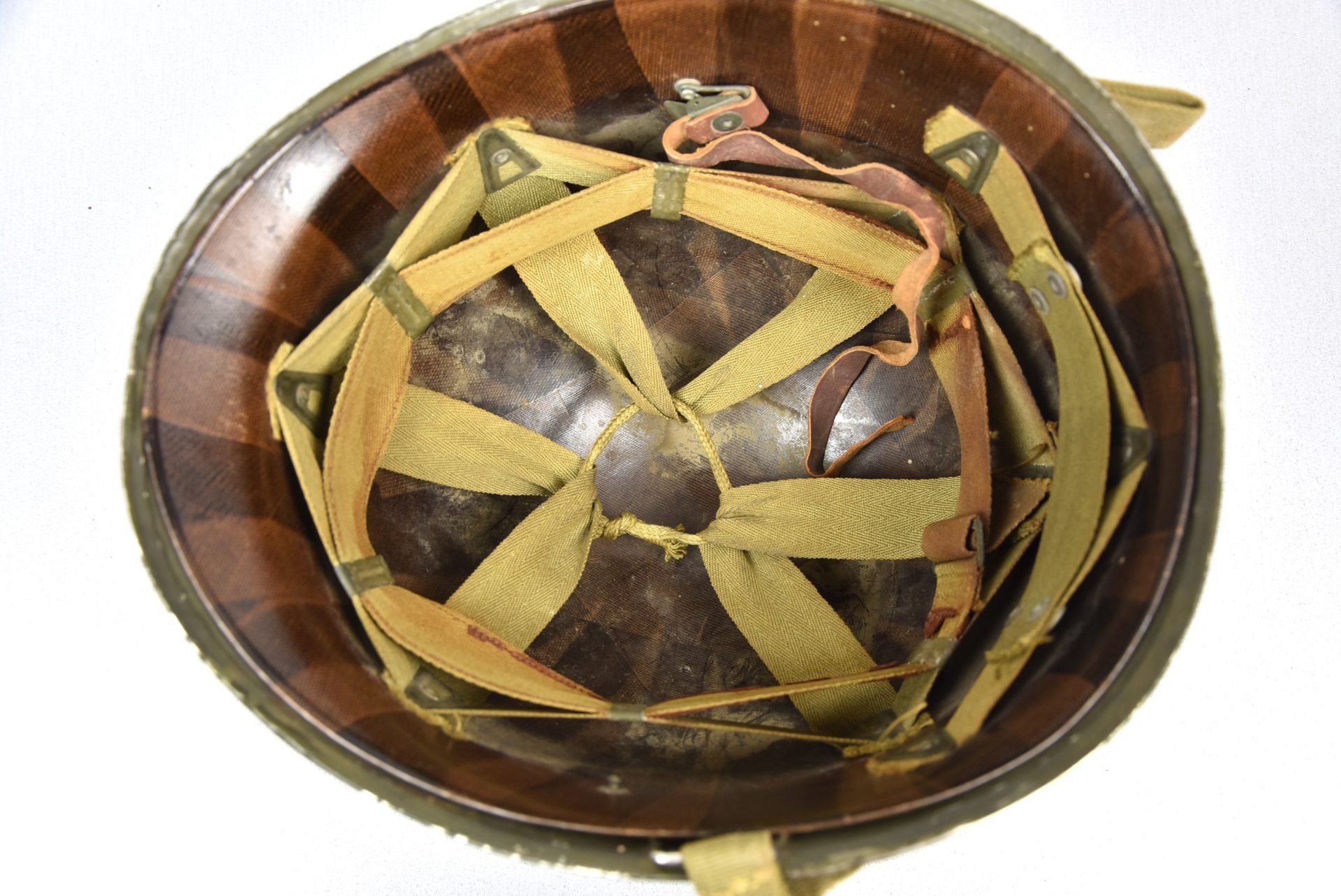 WW2 M1 Polish Airforce american steel helmet with Westinghouse liner — image 14