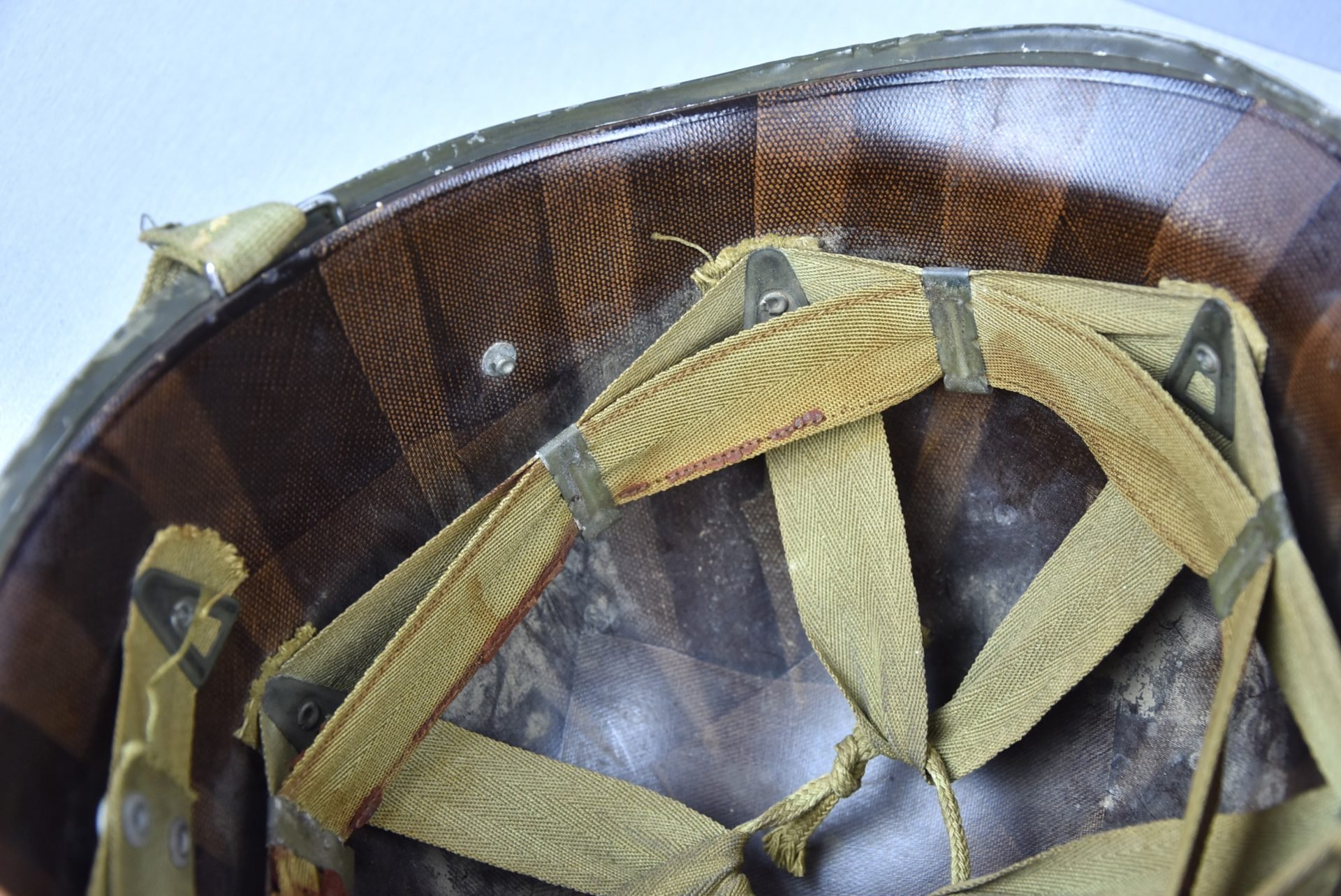 WW2 M1 Polish Airforce american steel helmet with Westinghouse liner — image 15