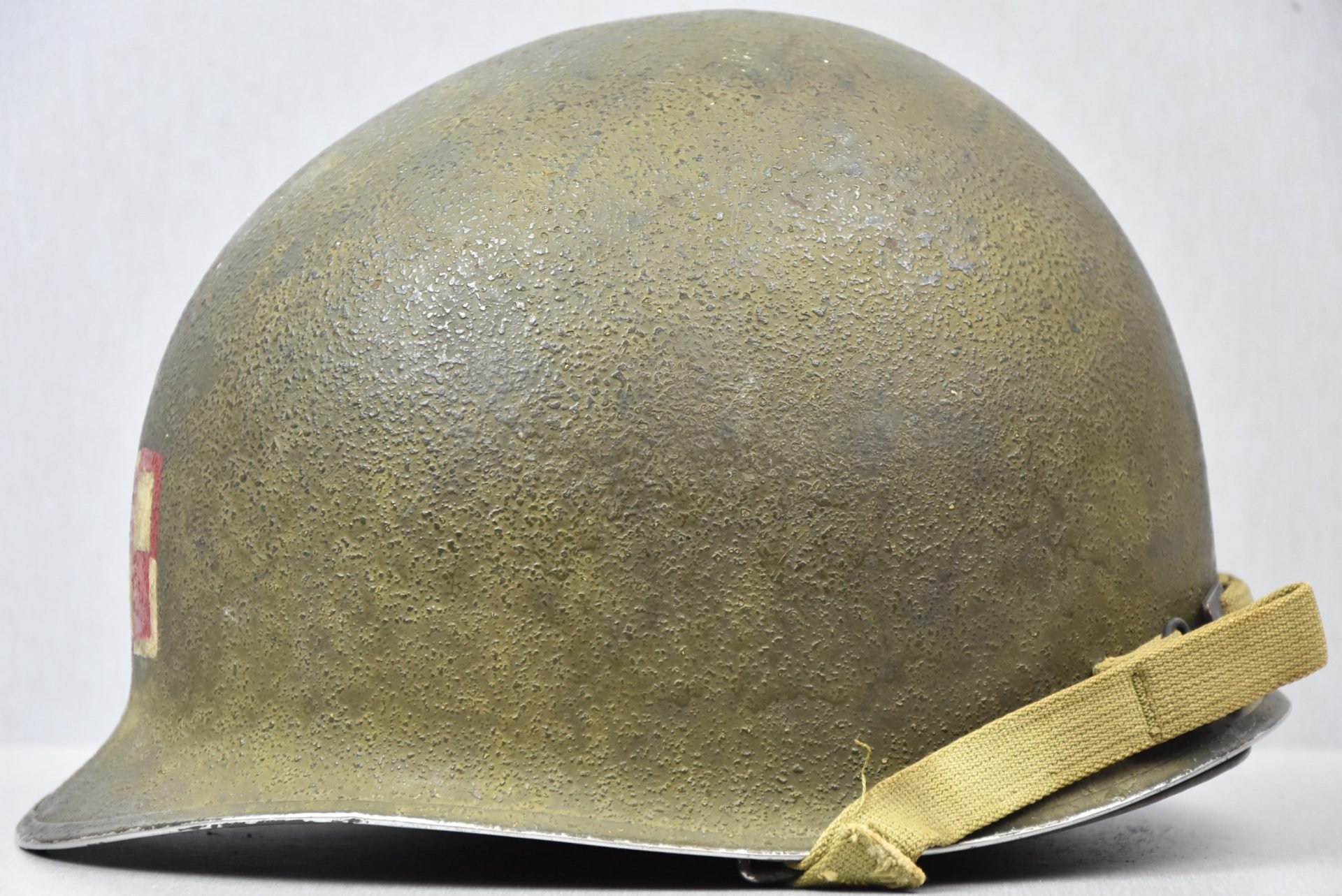 WW2 M1 Polish Airforce american steel helmet with Westinghouse liner — image 2
