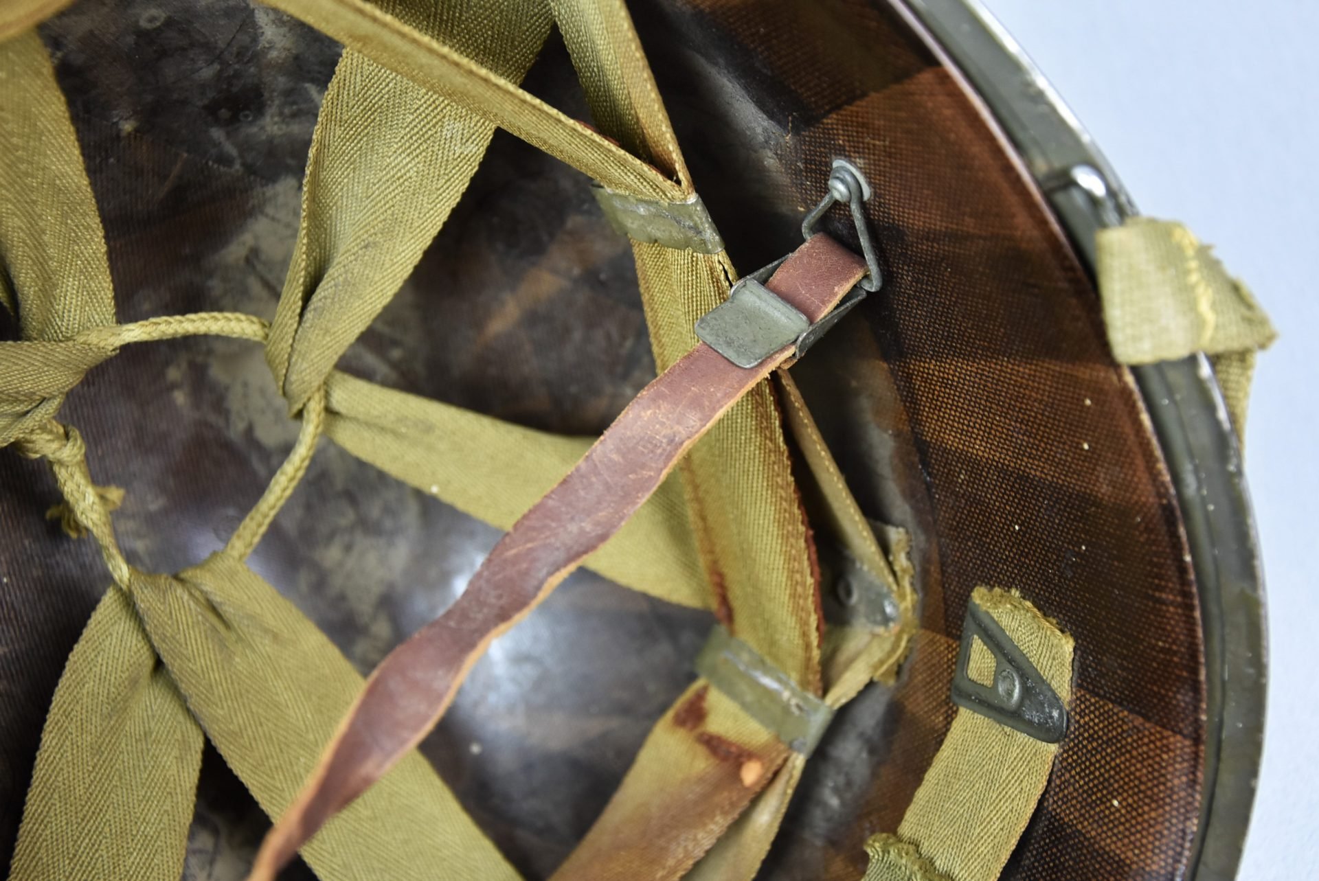 WW2 M1 Polish Airforce american steel helmet with Westinghouse liner — image 20