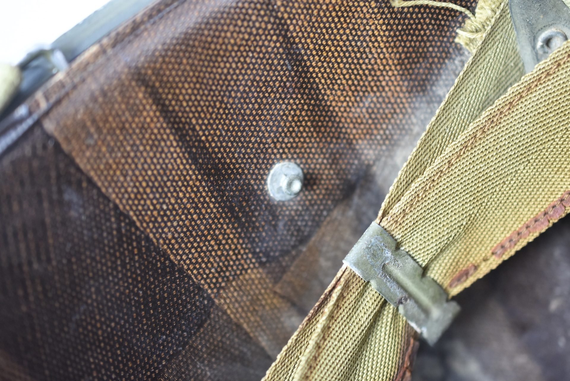 WW2 M1 Polish Airforce american steel helmet with Westinghouse liner — image 25