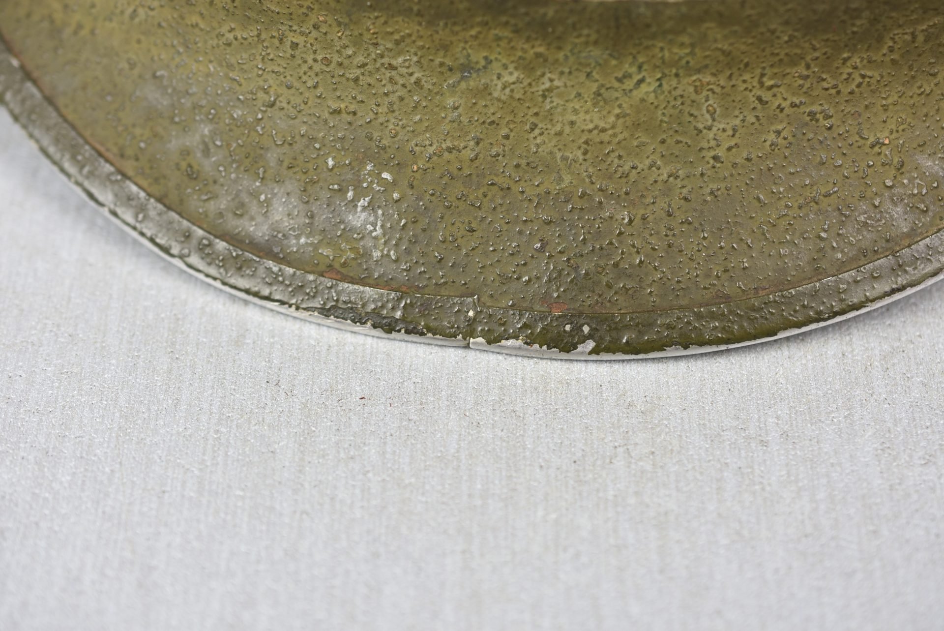 WW2 M1 Polish Airforce american steel helmet with Westinghouse liner — image 6