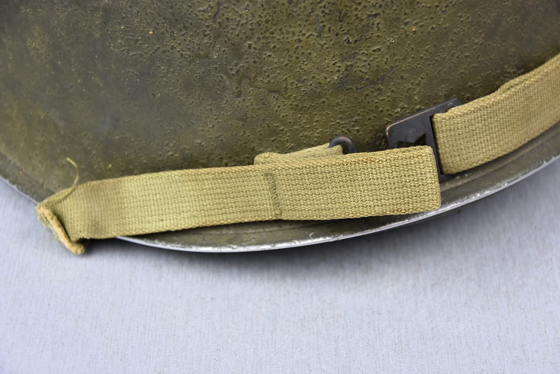 WW2 M1 Polish Airforce american steel helmet with Westinghouse liner — image 8