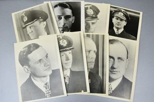 8x Kriegsmarine Knights Cross winner portrait