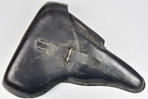 Wehrmacht/SS P.38 Walther hard shell holster by 'bml' 1943