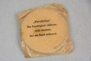 M31 German gas mask spare glasses 'Klarscheiben' 1939