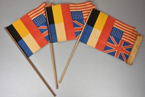 Belgium 1944 liberation flags Ghent