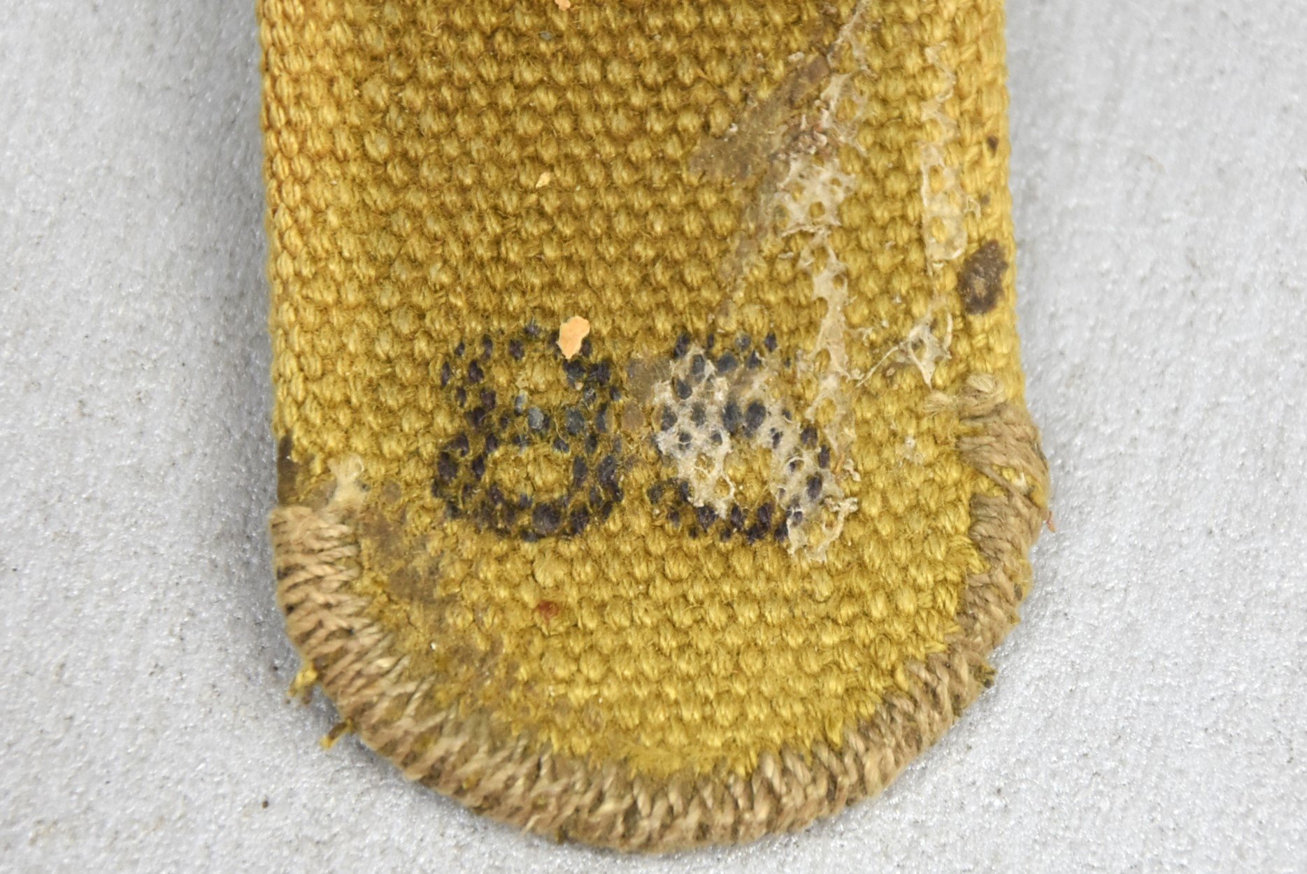 Wehrmacht 'Afrikakorps' tropical webbing belt with RBNr. — image 10