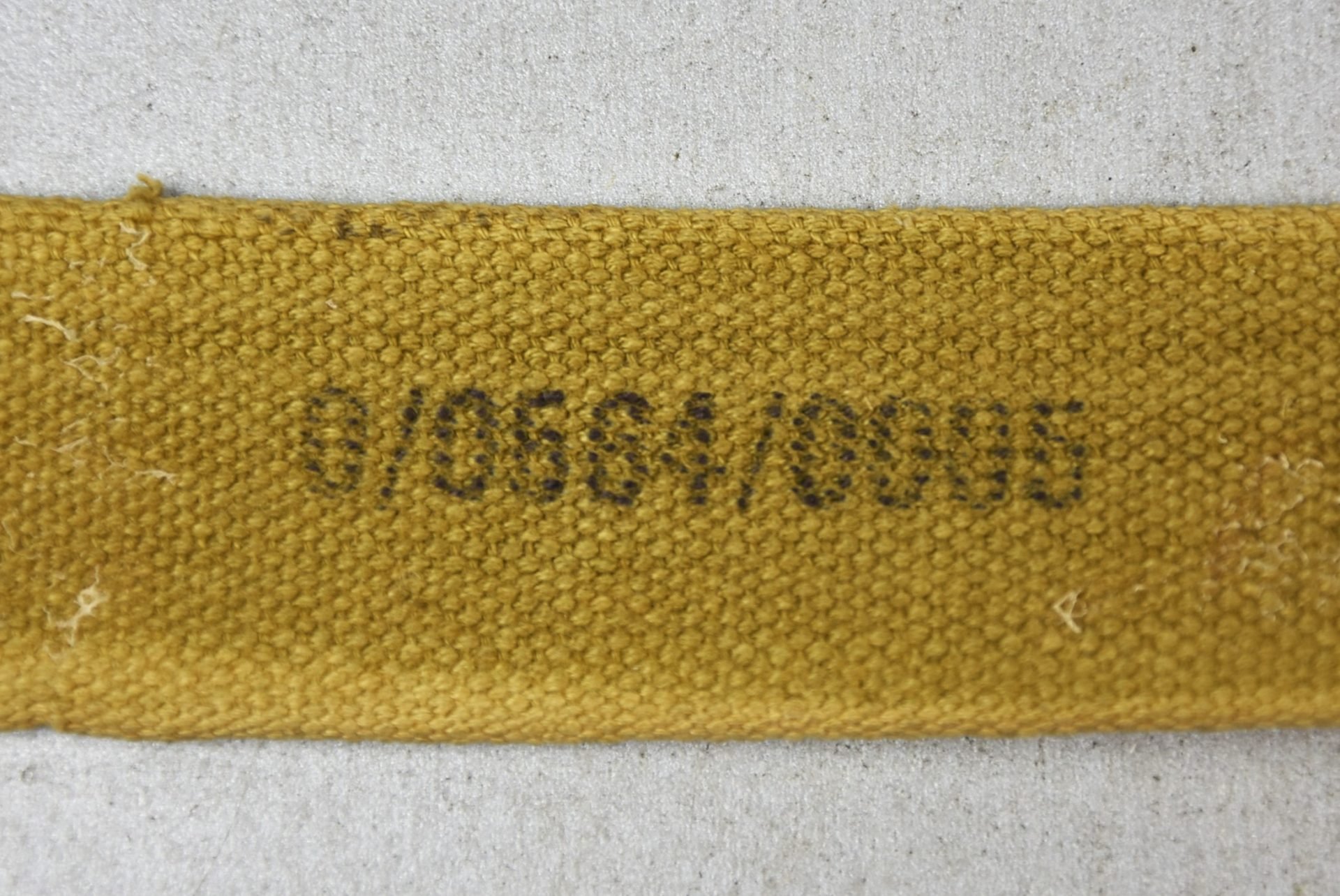 Wehrmacht 'Afrikakorps' tropical webbing belt with RBNr. — image 7