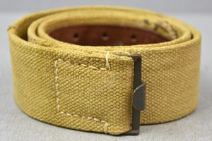 Wehrmacht 'Afrikakorps' tropical webbing belt with RBNr.