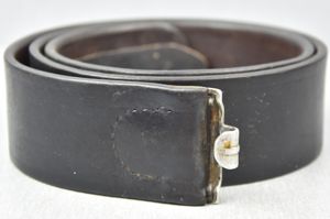 Early Wehrmacht leather equipment belt ca. 1938