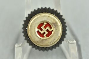 NSDAP swastika visor cap cocarde