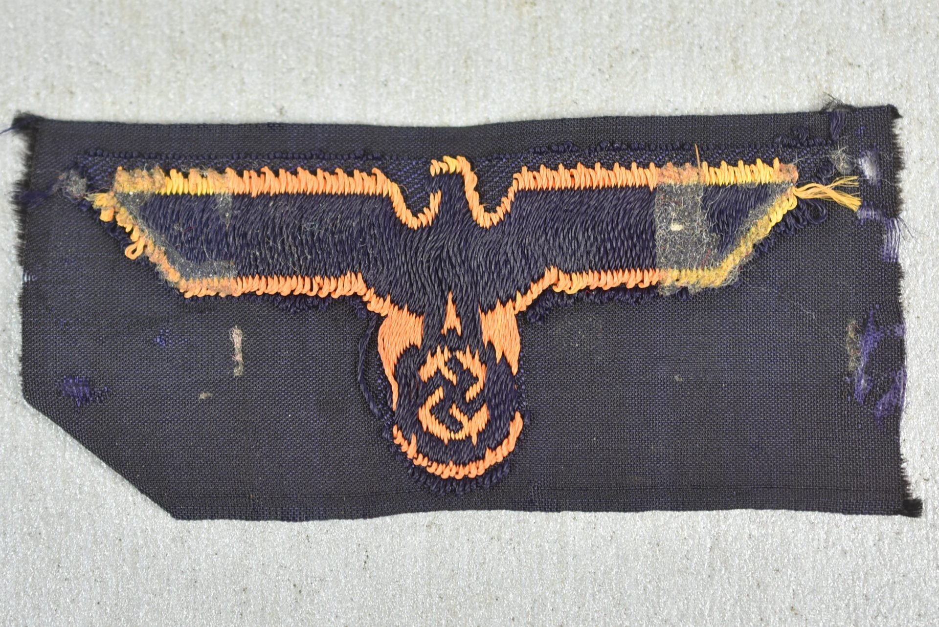 Kriegsmarine blue/gold 'BeVo' cap eagle — image 2