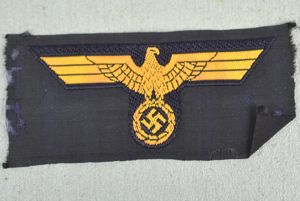 Kriegsmarine blue/gold 'BeVo' cap eagle