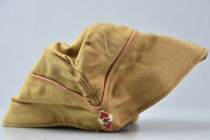 RARE Motorized Hitlerjuged overseas cap with RZM tag