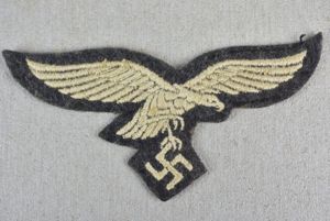 Standard Luftwaffe embroidered breast eagle