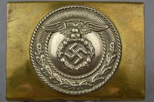 Early brass NSKK belt buckle