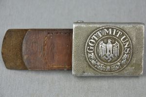 Army (Heer) aluminum belt buckle by Richard Sieper & Söhne …