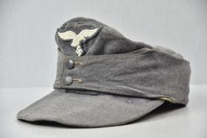 M43 Luftwaffe summer field cap 'Einheitsfeldmütze' with RBNr. 1943