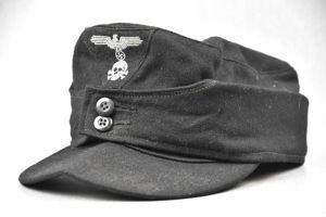 M43 Waffen-SS black panzer cap
