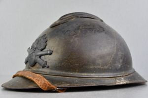 WW1 M15 French artillery Adrian helmet