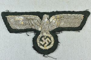 Army (Heer) officer bullion breast eagle