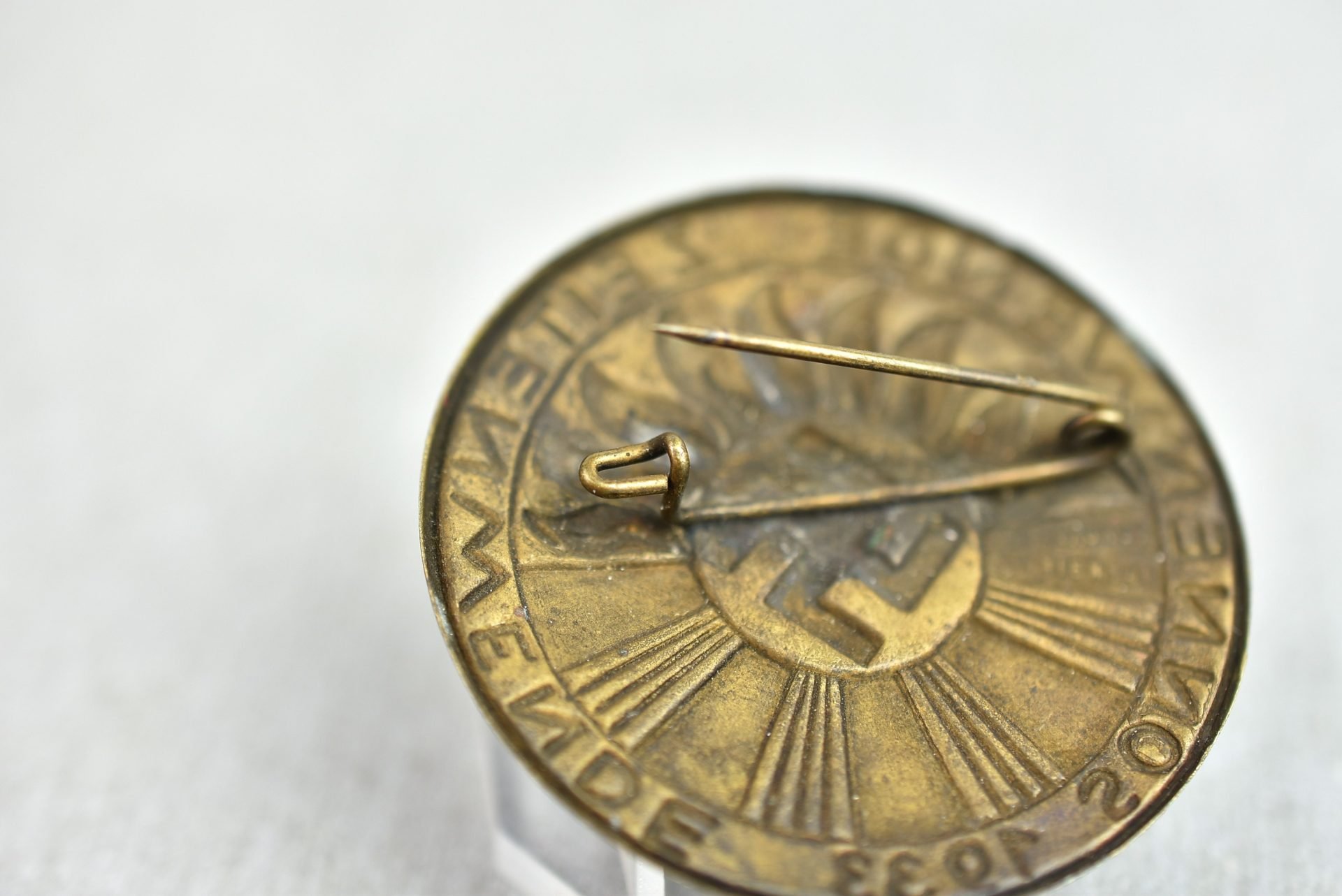 RARE Third Reich tinnie 'Zonnewende – Zeitenwende' 1933 — image 3