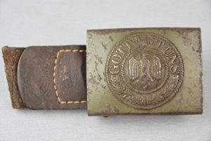 Army (Heer) steel belt buckle by Noelle & Hueck 1940