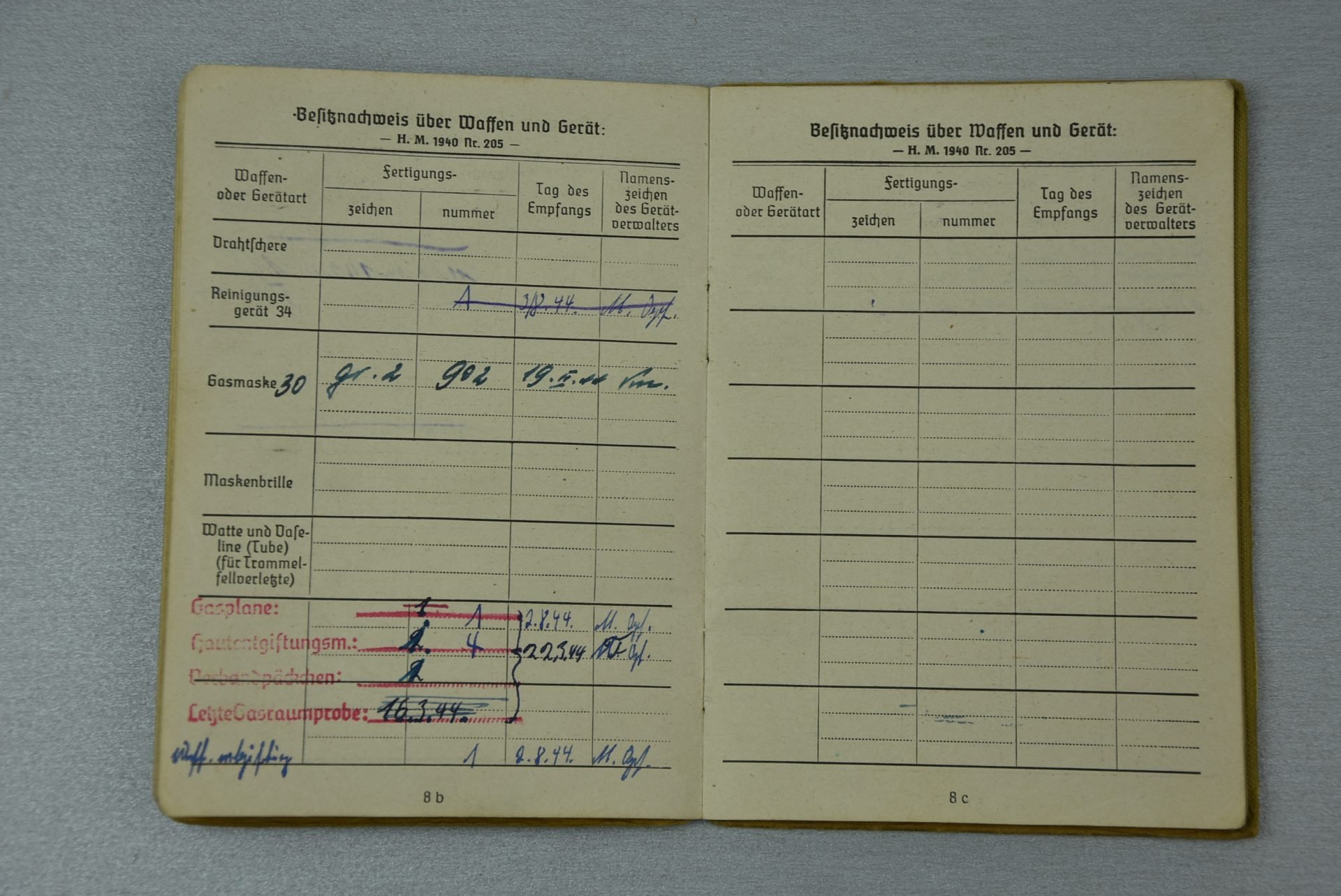 Army (Heer) Soldbuch Artillerie-Rgt 264 Croatia anti-partisan (Tito) fighting — image 7