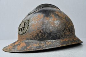 WW1 M1915 Belgian Firemen Adrian helmet